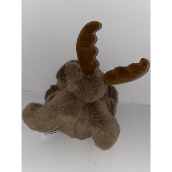 Mary Meyer Plush Marlon Moose 8" Cuddly Brown Soft Stuffed Animal Toy 1992 - Picture 3 of 6
